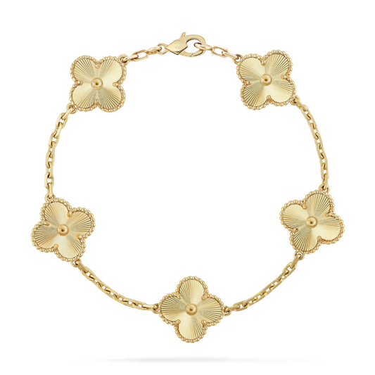 Manse Floralux Clover Bracelet - Gold